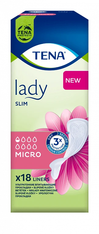 ТЕНА Lady Slim Micro Ультратонкие урологические прокладки - фото № 2